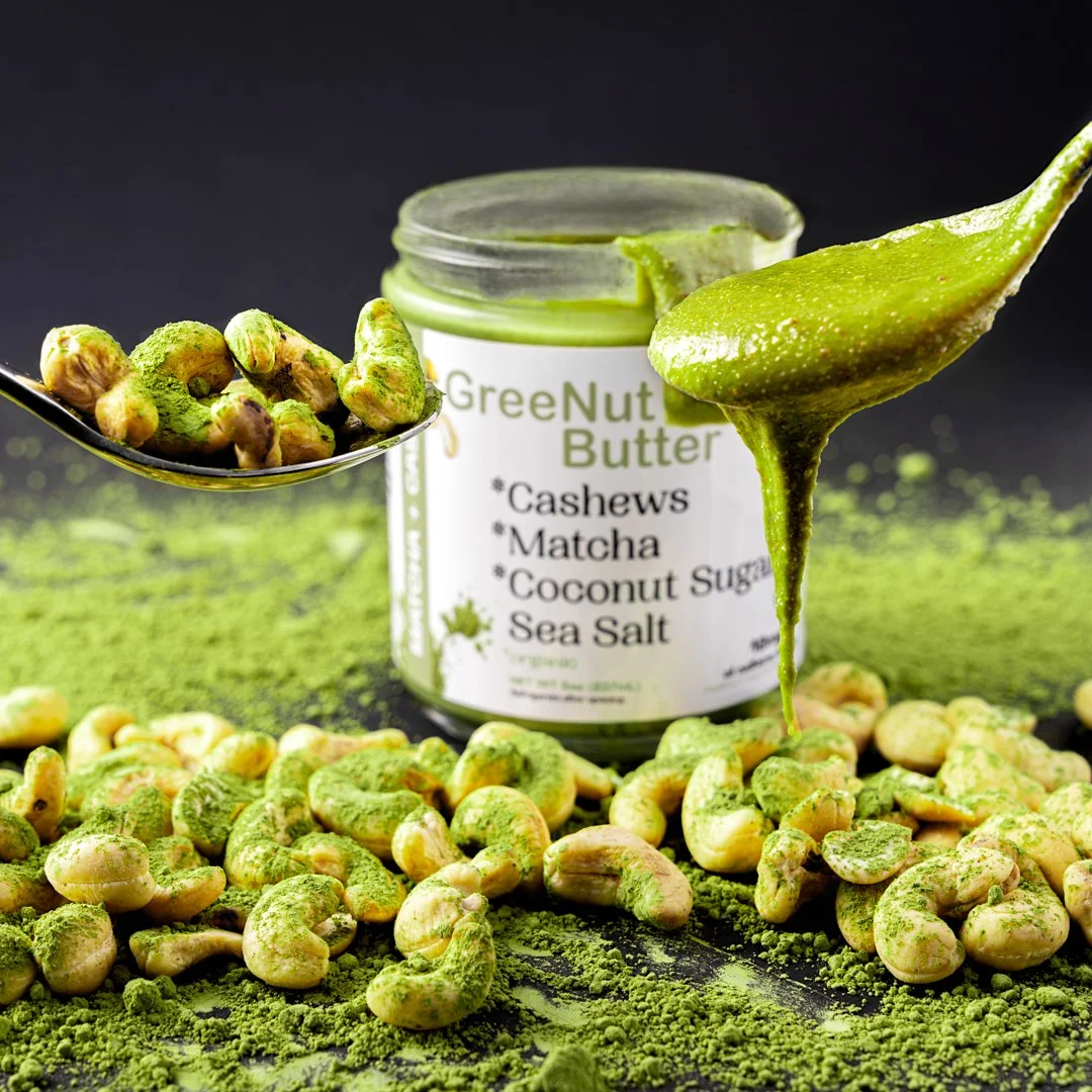 GreeNut Butter photography