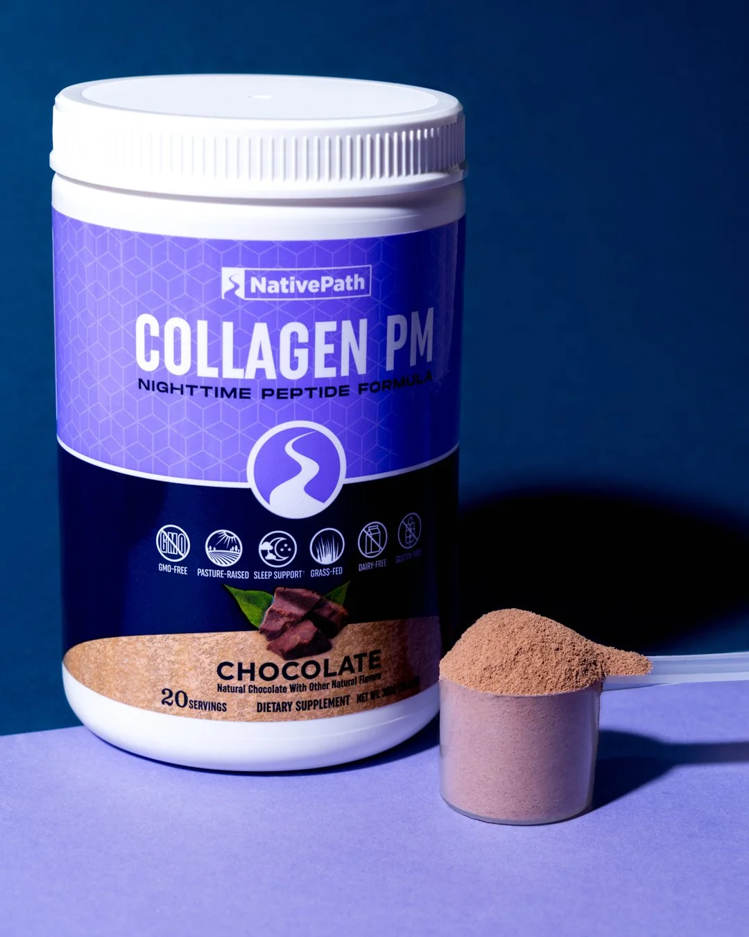 NativePath Matcha + Collagen PM photography