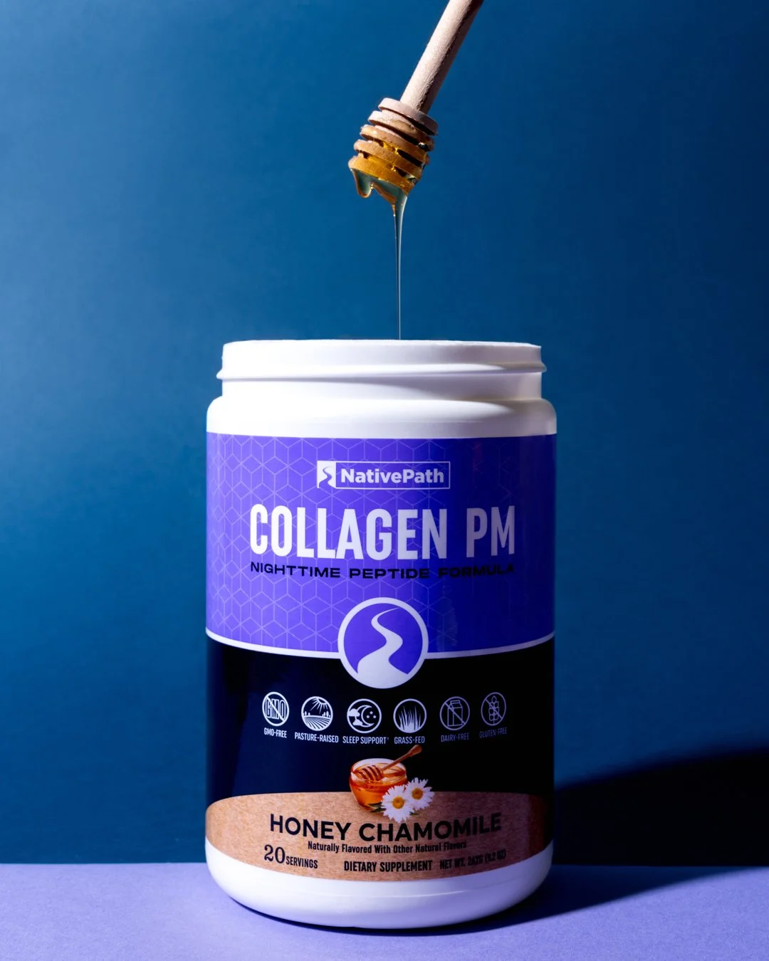 NativePath Matcha + Collagen PM photography