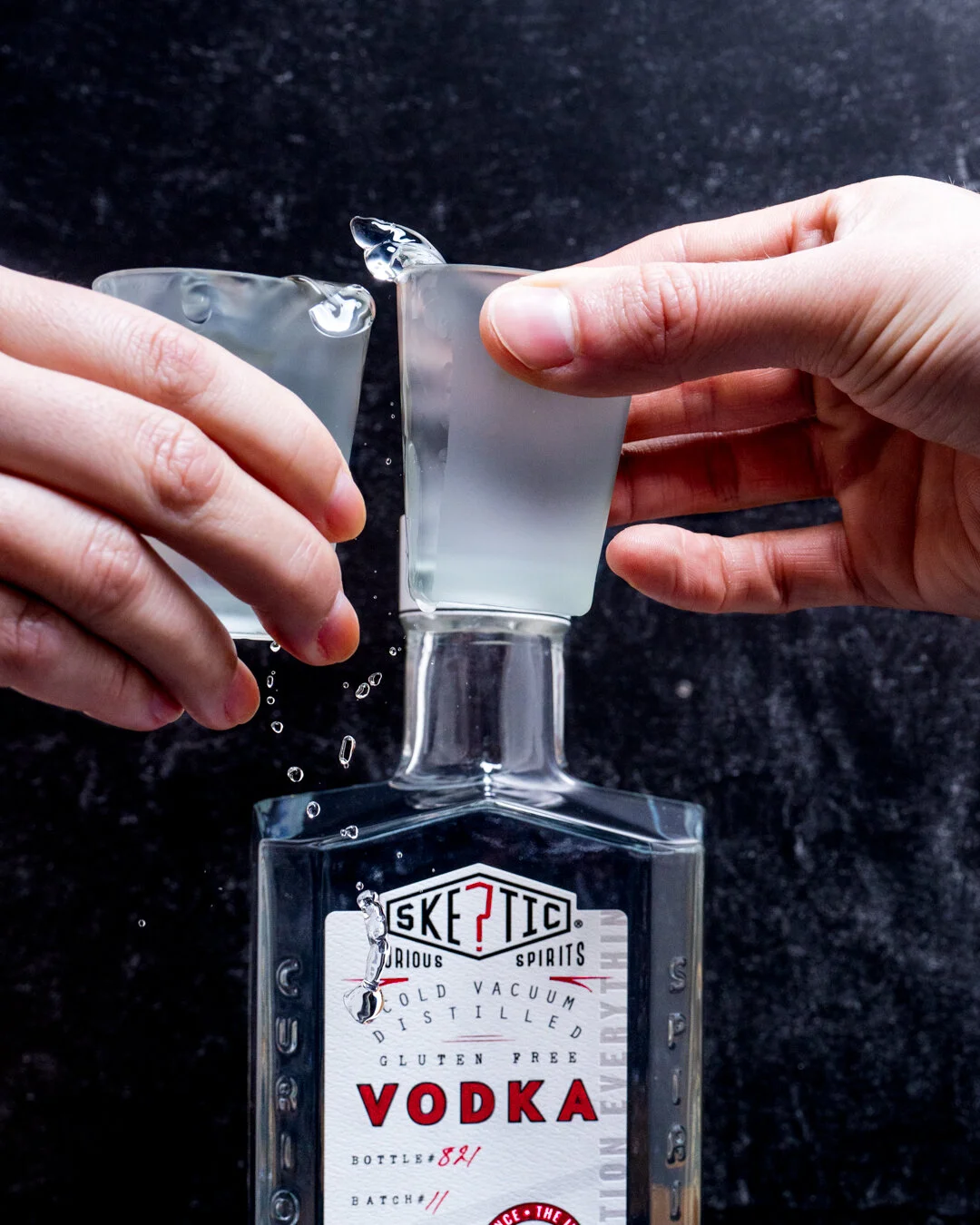 Skeptic Distillery product photography